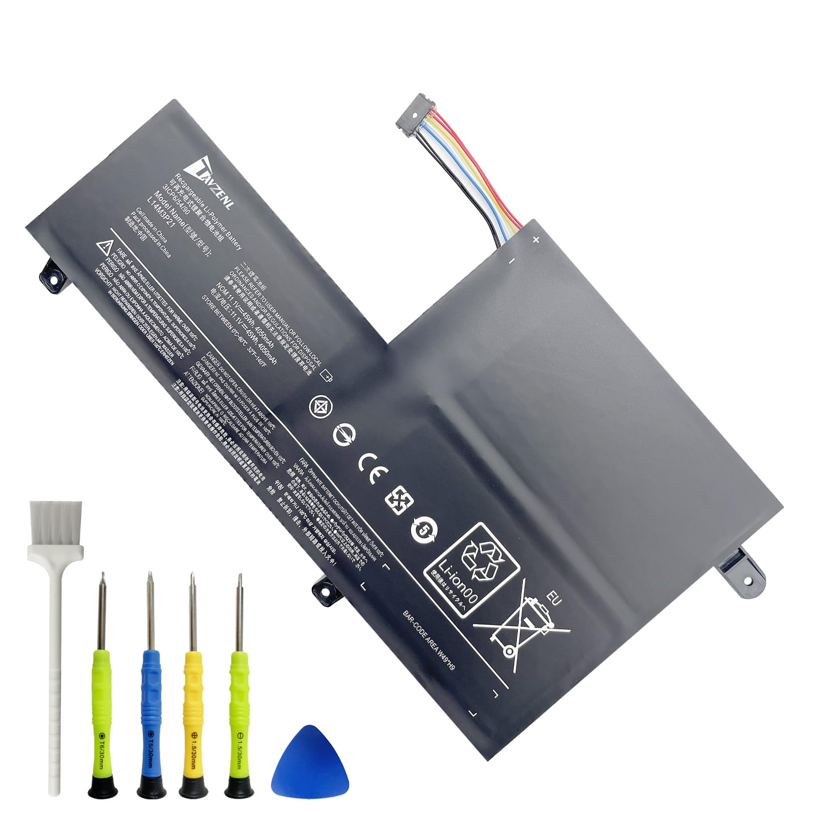 Amazon.com: TAVZENL L14M3P21 Battery Replacement for Flex 4-1570
